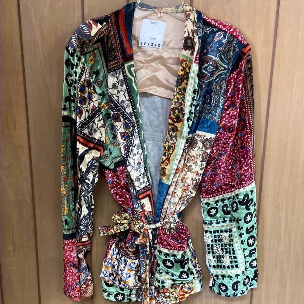 Etro Multicolor Patchwork Jacket - image 1